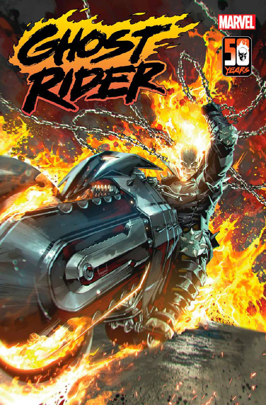 Ghost Rider Vol 9 #1 Cover A Regular Kael Ngu Cover