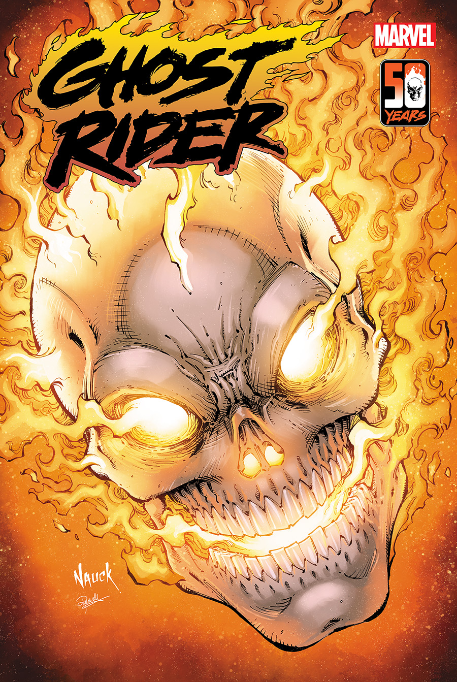 Ghost Rider Vol 9 #1 Cover C Variant Todd Nauck Headshot Cover