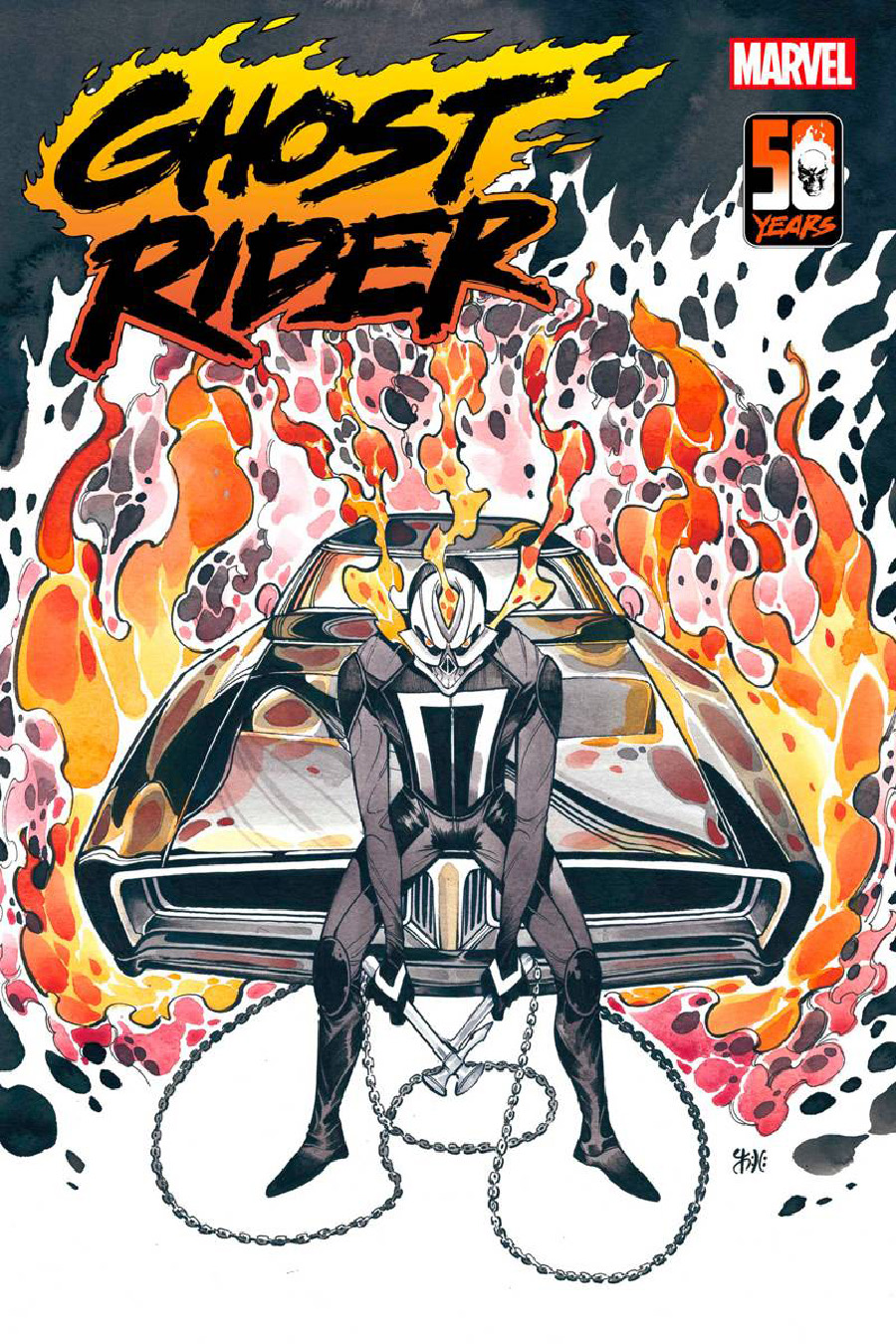Ghost Rider Vol 9 #1 Cover D Variant Peach Momoko Cover
