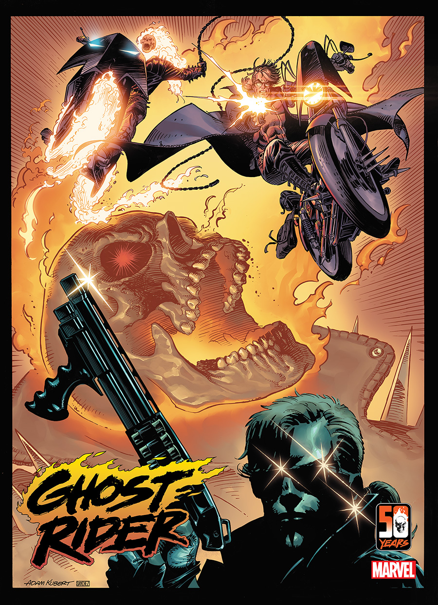 Ghost Rider Vol 9 #1 Cover K Incentive Adam Kubert Hidden Gem Variant Cover