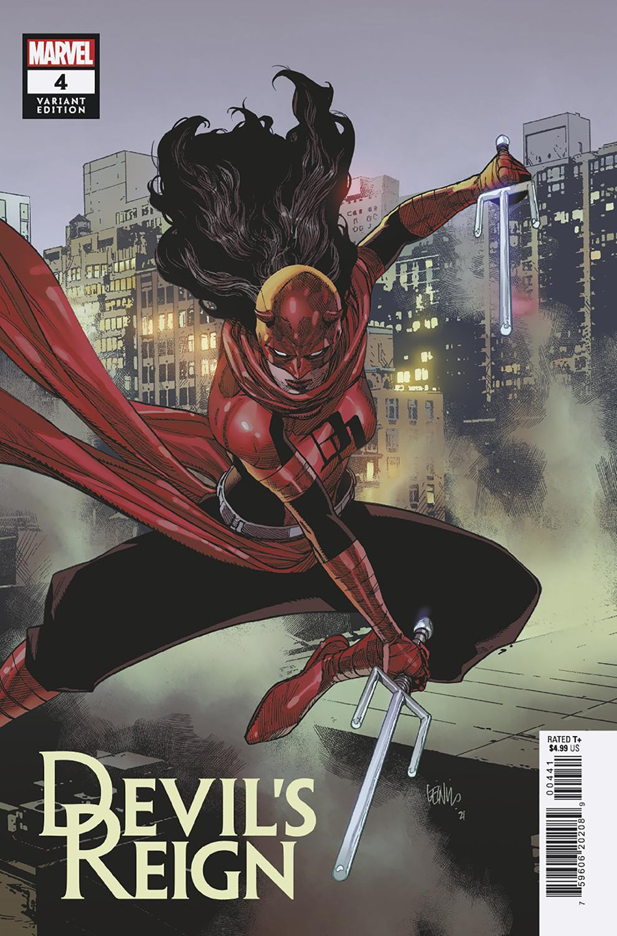 Devils Reign #4 Cover E Incentive Leinil Francis Yu Variant Cover