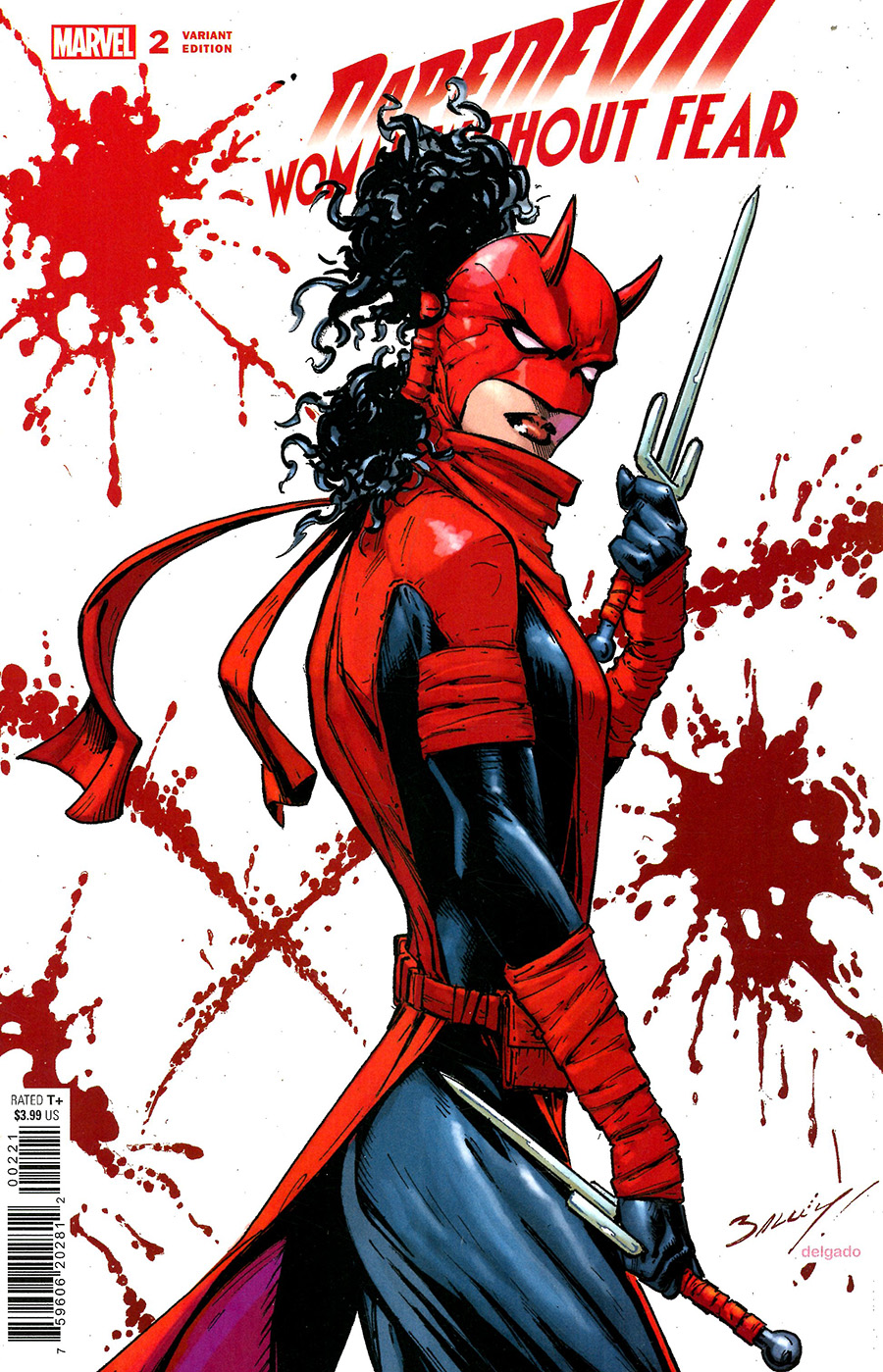 Daredevil Woman Without Fear #2 Cover B Variant Mark Bagley Cover (Devils Reign Tie-In)