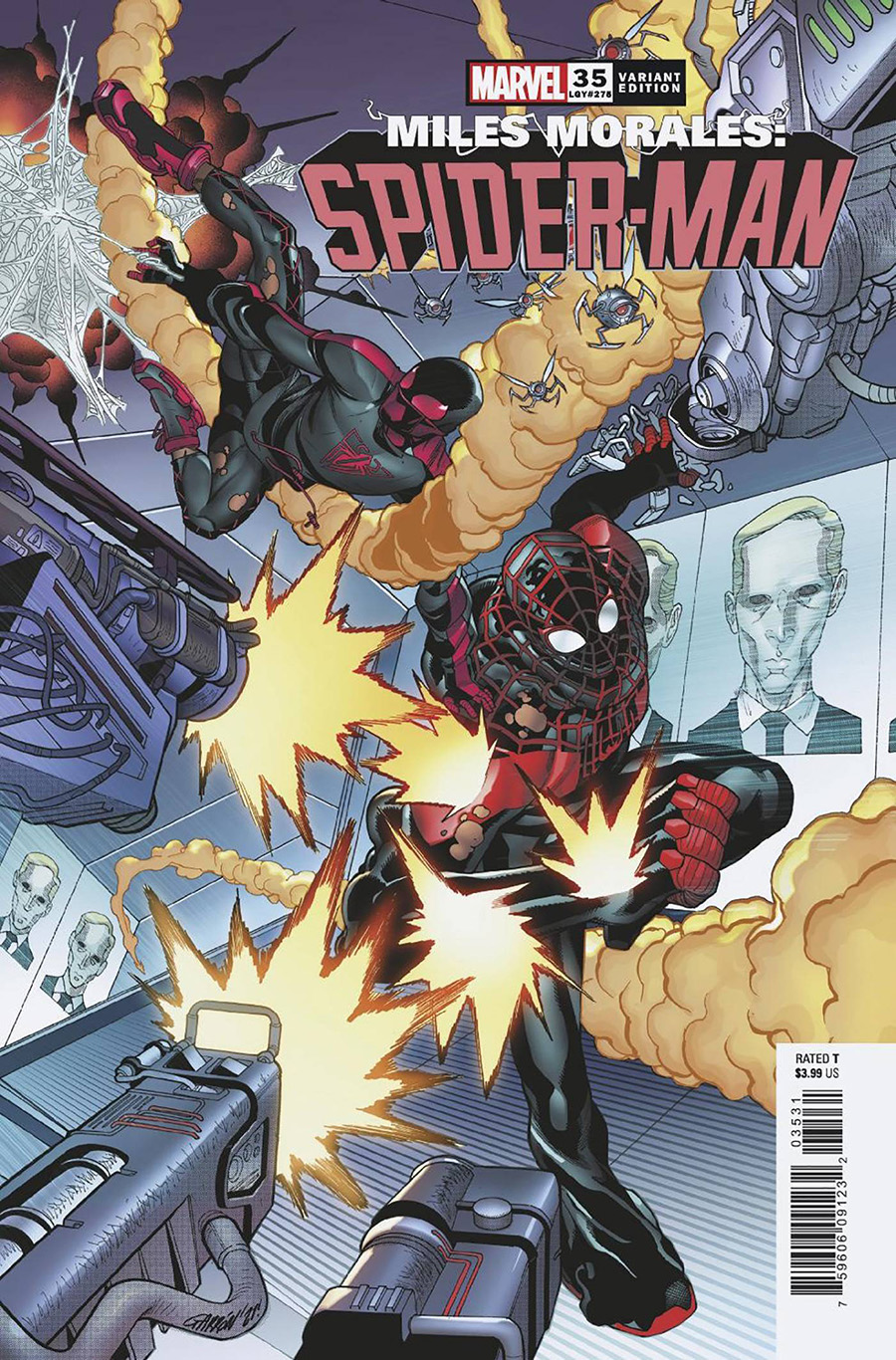 Miles Morales Spider-Man #35 Cover C Incentive Javier Garron Variant Cover