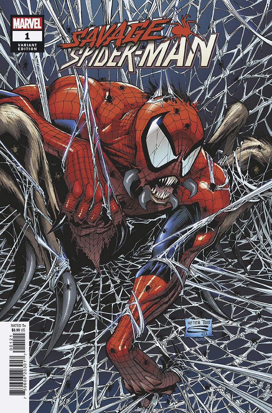Savage Spider-Man #1 Cover B Variant Gerardo Sandoval Cover