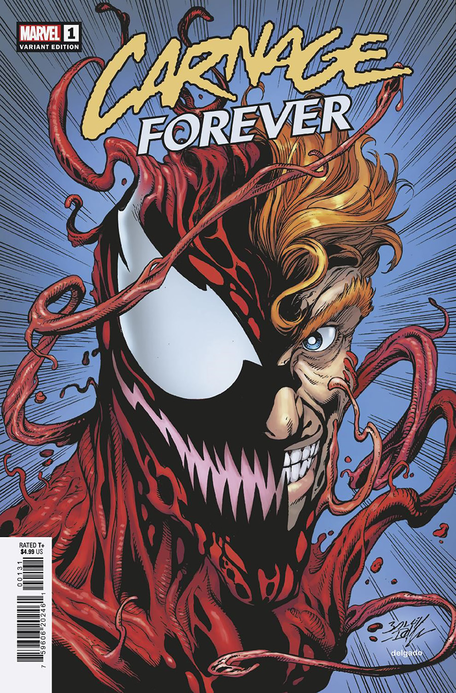 Carnage Forever #1 (One Shot) Cover B Variant Mark Bagley Cover