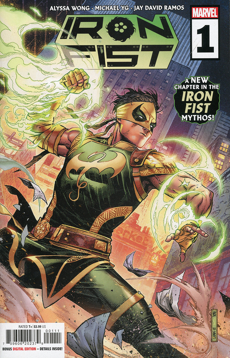 Iron Fist Vol 6 #1 Cover A Regular Jim Cheung Cover
