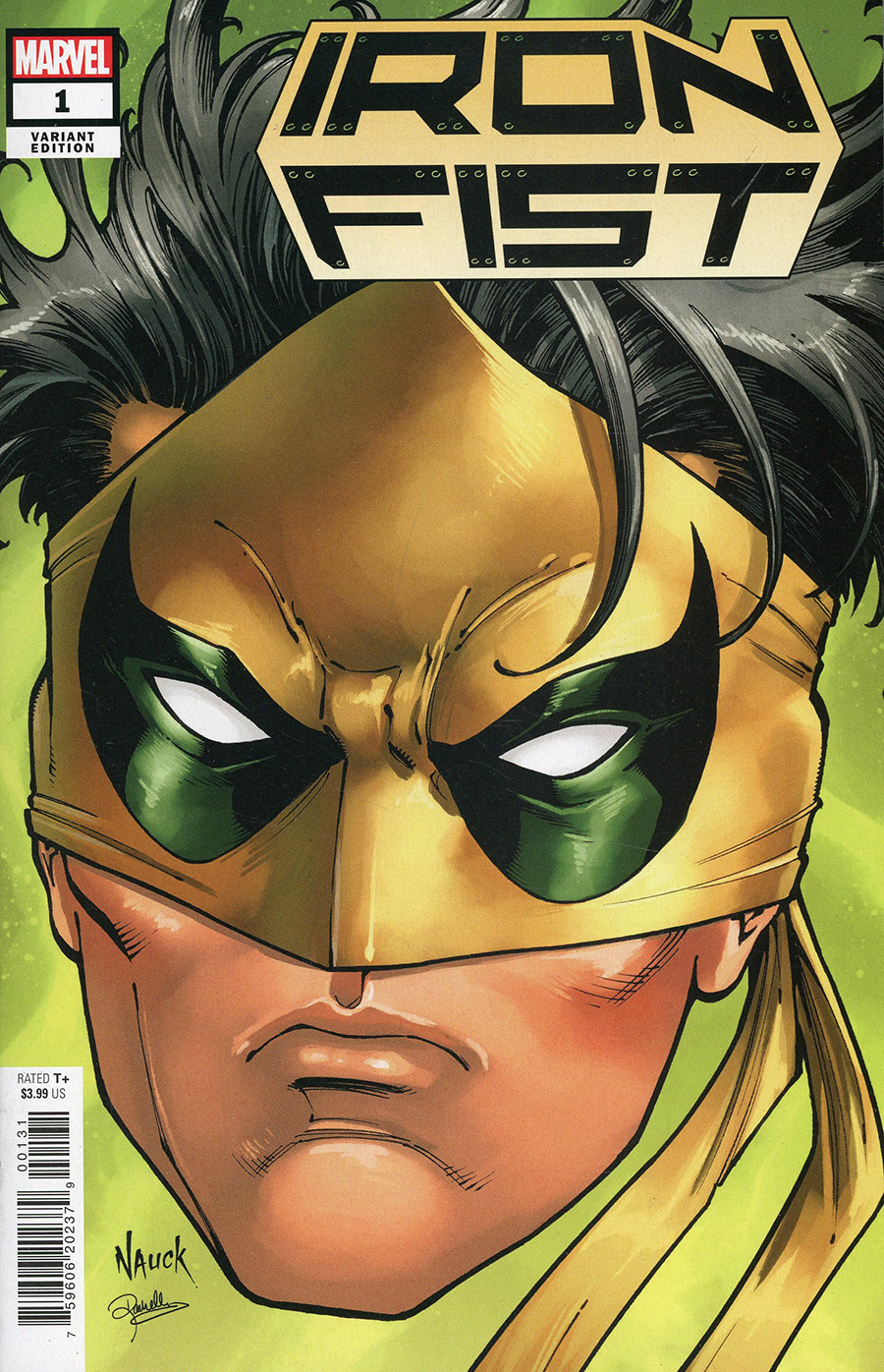 Iron Fist Vol 6 #1 Cover C Variant Todd Nauck Headshot Cover (Limit 1 Per Customer)