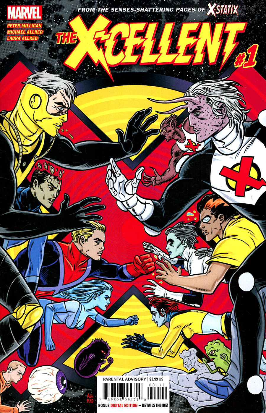 X-Cellent #1 Cover A Regular Michael Allred Cover