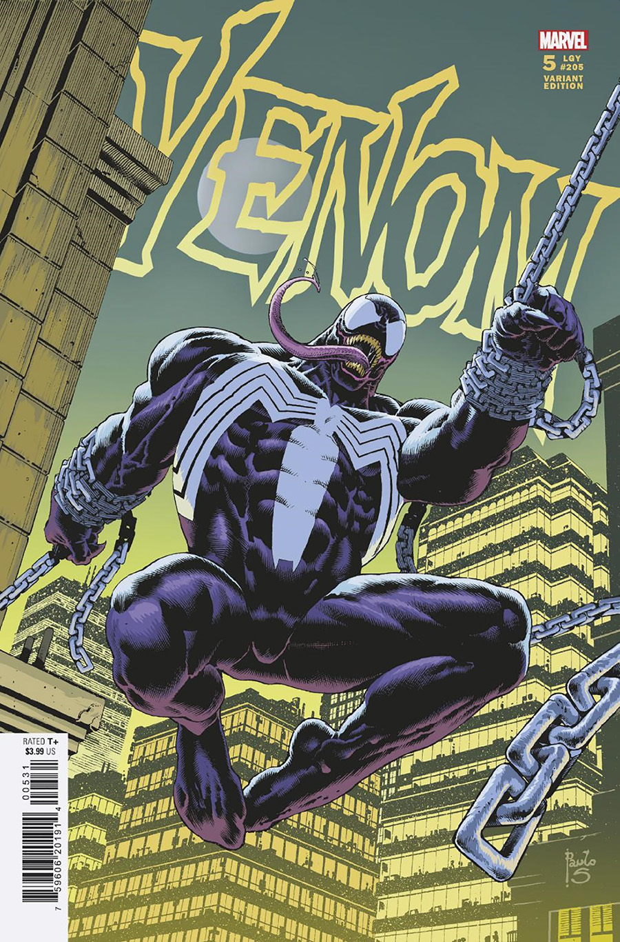 Venom Vol 5 #5 Cover C Incentive Paulo Siqueira Variant Cover