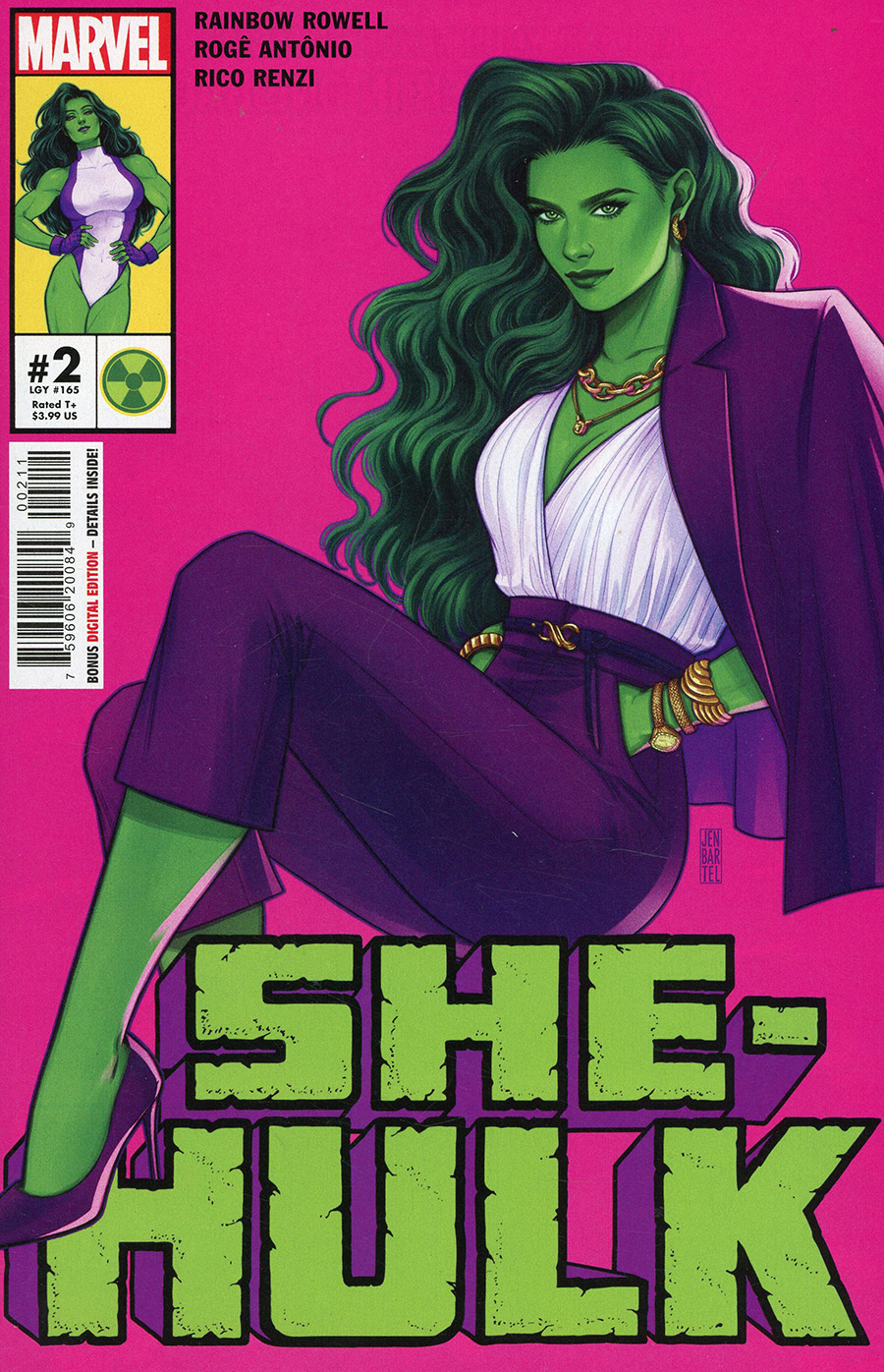 She-Hulk Vol 4 #2 Cover A Regular Jen Bartel Cover
