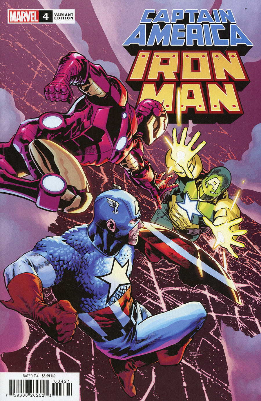 Captain America Iron Man #4 Cover C Incentive Mahmud Asrar Variant Cover