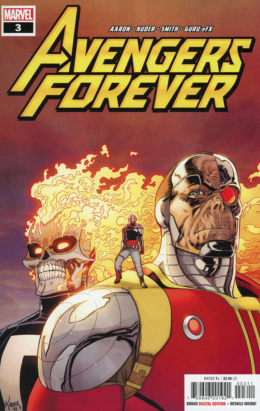 Avengers Forever Vol 2 #3 Cover A Regular Aaron Kuder Cover