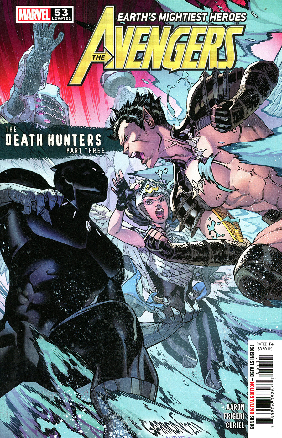 Avengers Vol 7 #53 Cover A Regular Javier Garron Cover (Limit 1 Per Customer)