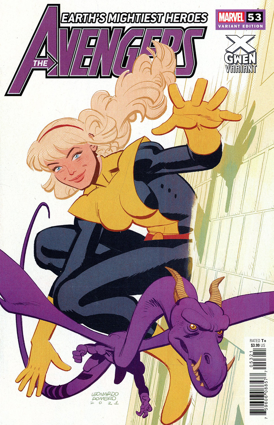 Avengers Vol 7 #53 Cover C Variant Leonardo Romero X-Gwen Cover (Limit 1 Per Customer)