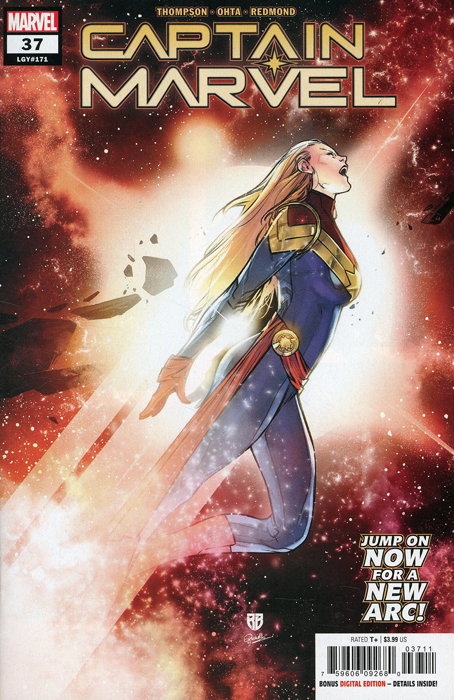 Captain Marvel Vol 9 #37 Cover A Regular RB Silva Cover