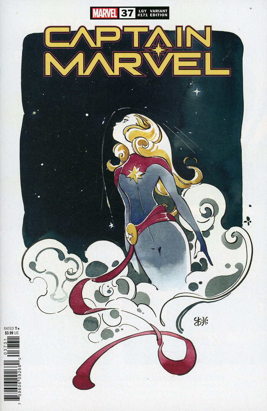 Captain Marvel Vol 9 #37 Cover C Variant Peach Momoko Cover