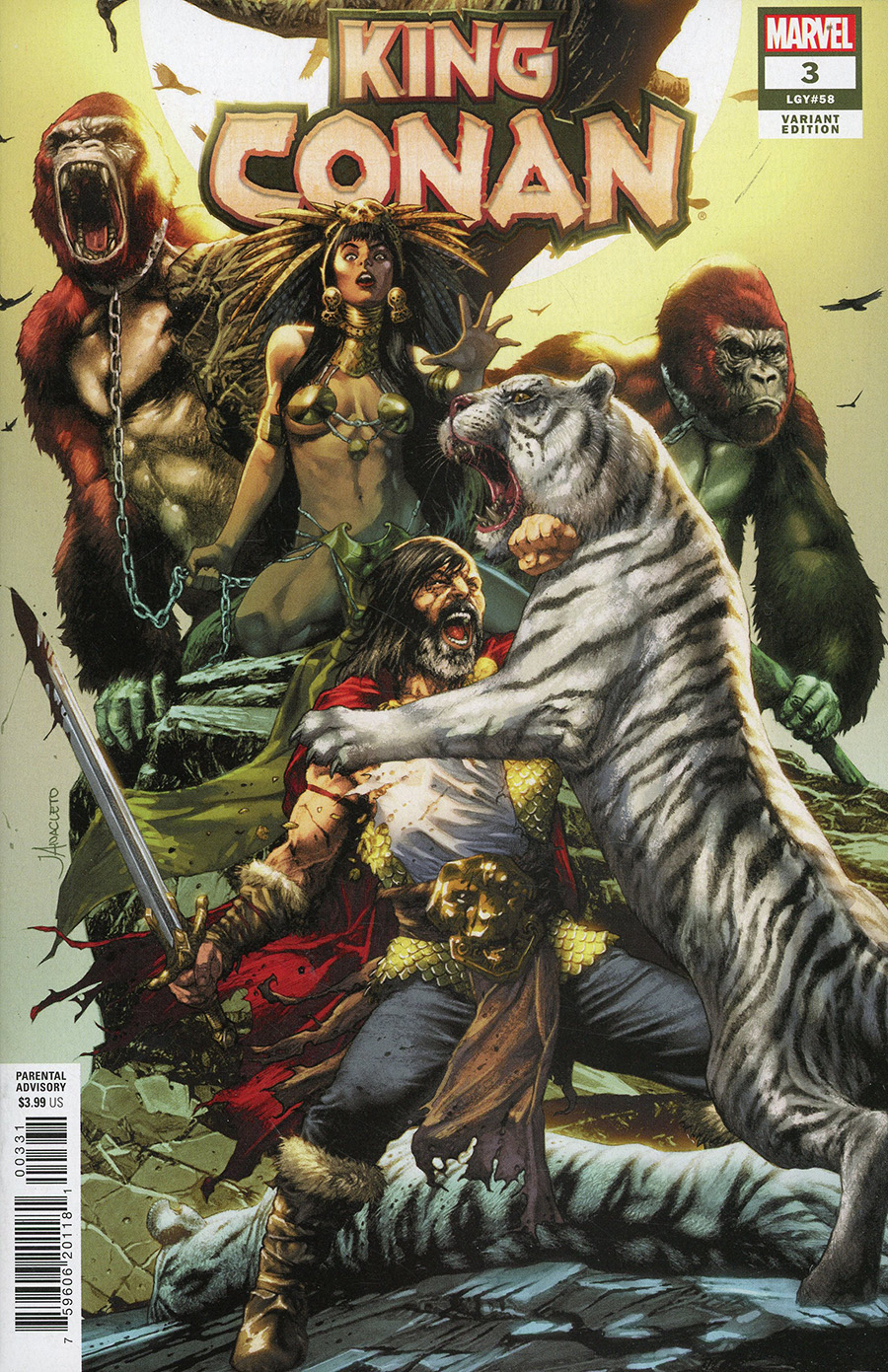 King Conan Vol 2 #3 Cover B Variant Jay Anacleto Cover