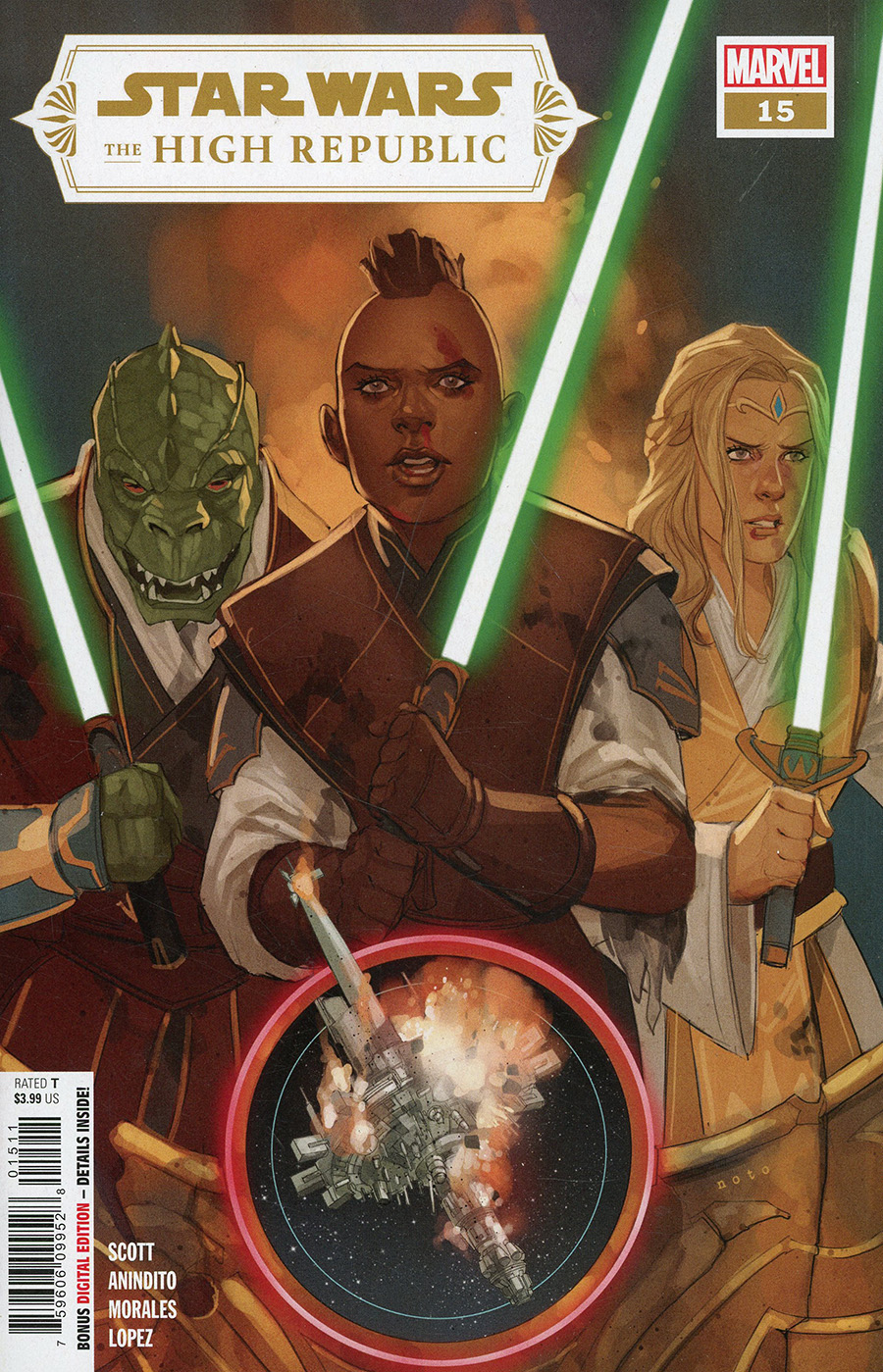 Star Wars The High Republic #15 Cover A Regular Phil Noto Cover (Limit 1 Per Customer)