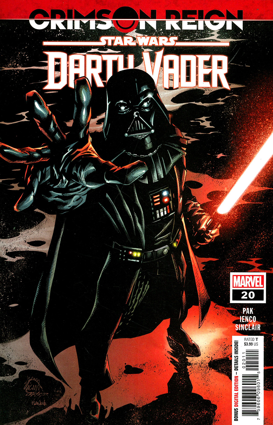 Star Wars Darth Vader #20 Cover A Regular Ryan Stegman Cover