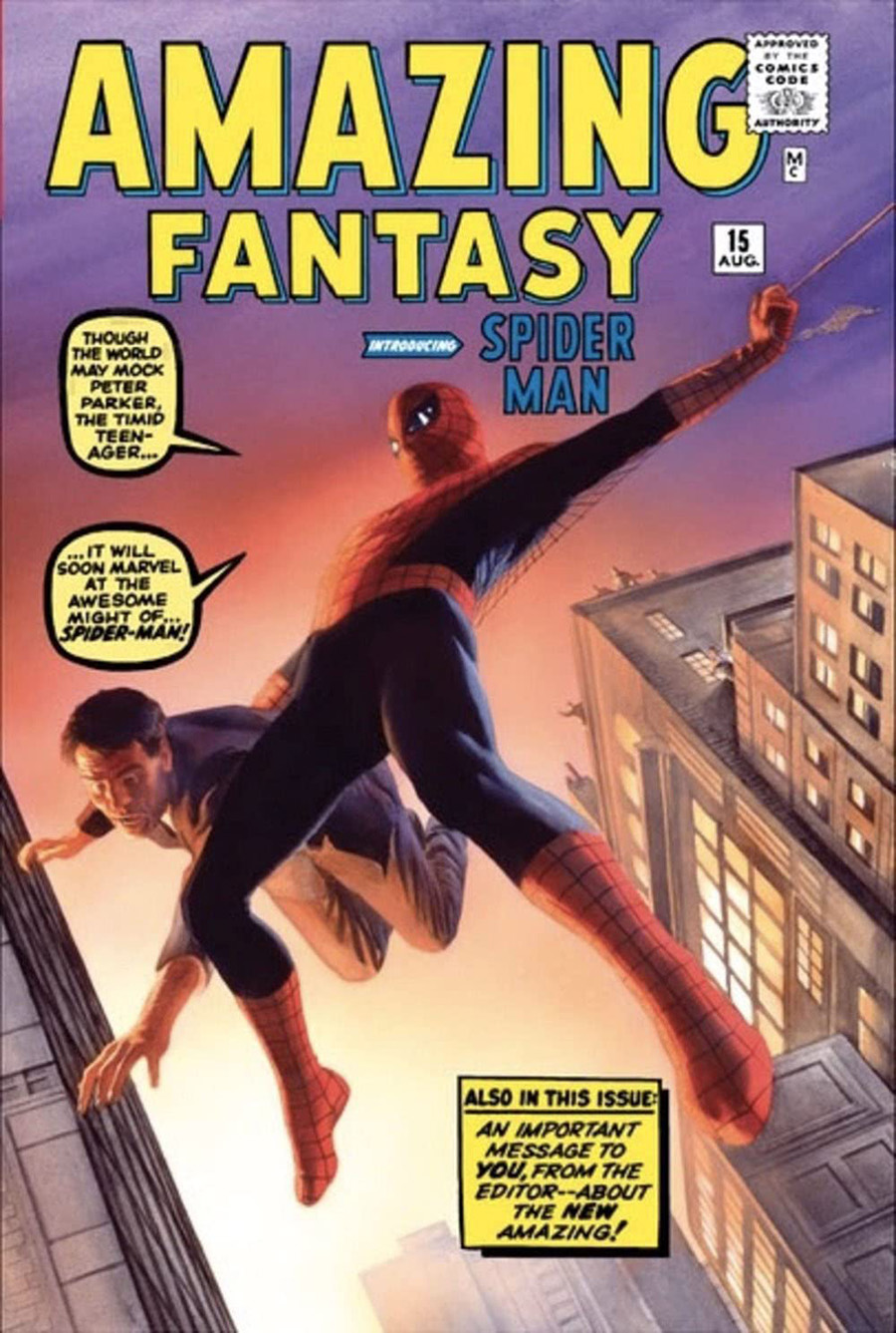 Amazing Spider-Man Omnibus Vol 1 HC Book Market Alex Ross Cover New Printing (2022)