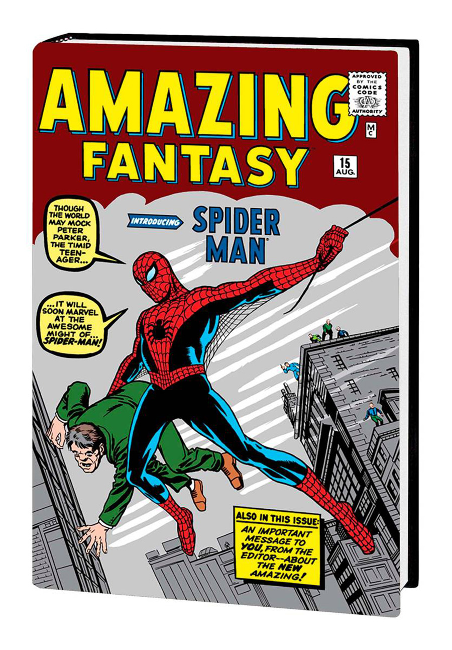 Amazing Spider-Man Omnibus Vol 1 HC Direct Market Jack Kirby Variant Cover New Printing (2022)