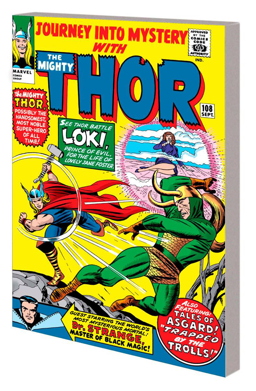 Mighty Marvel Masterworks Mighty Thor Vol 2 Invasion Of Asgard GN Direct Market Jack Kirby Variant Cover