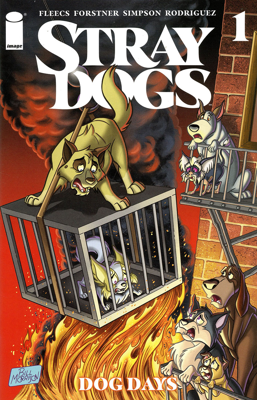 Stray Dogs Dog Days #1 Cover C Incentive Bill Morrison Variant Cover