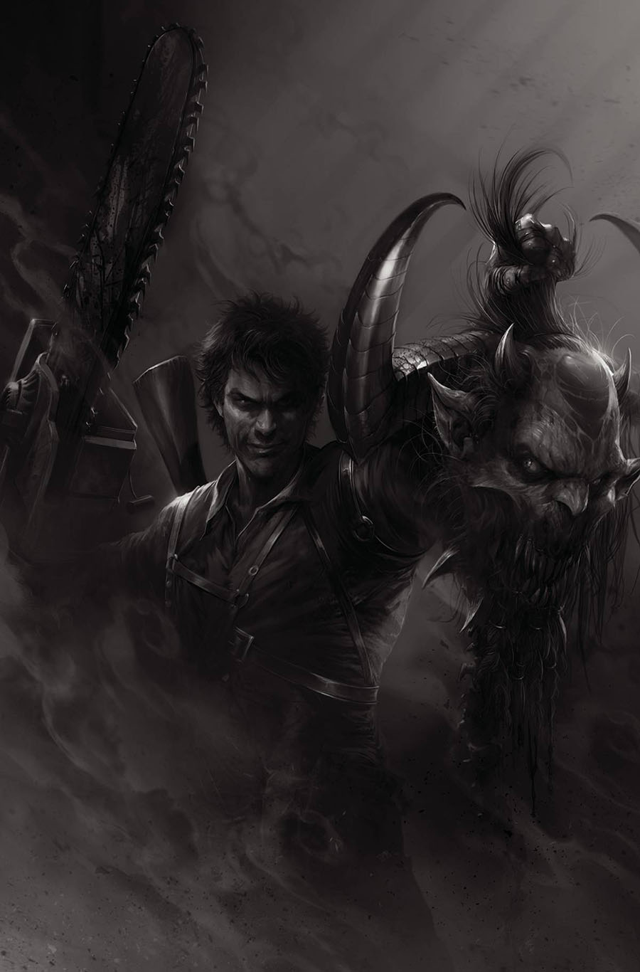 Army Of Darkness 1979 #4 Cover M Incentive Francesco Mattina Black & White Virgin Cover