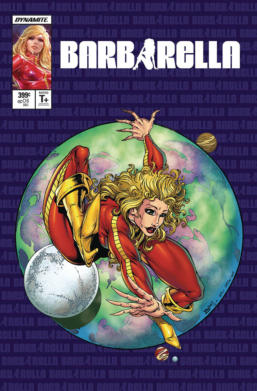 Barbarella Vol 2 #6 Cover M Variant Jamie Biggs Todd McFarlane Homage Cover