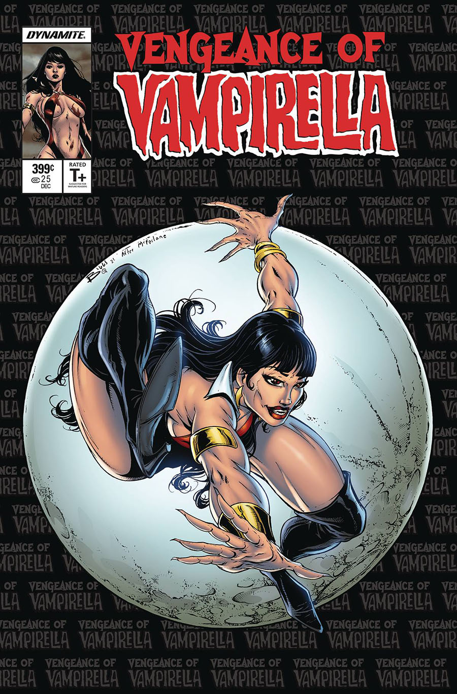 Vengeance Of Vampirella Vol 2 #25 Cover K Variant Jamie Biggs Todd McFarlane Homage Cover