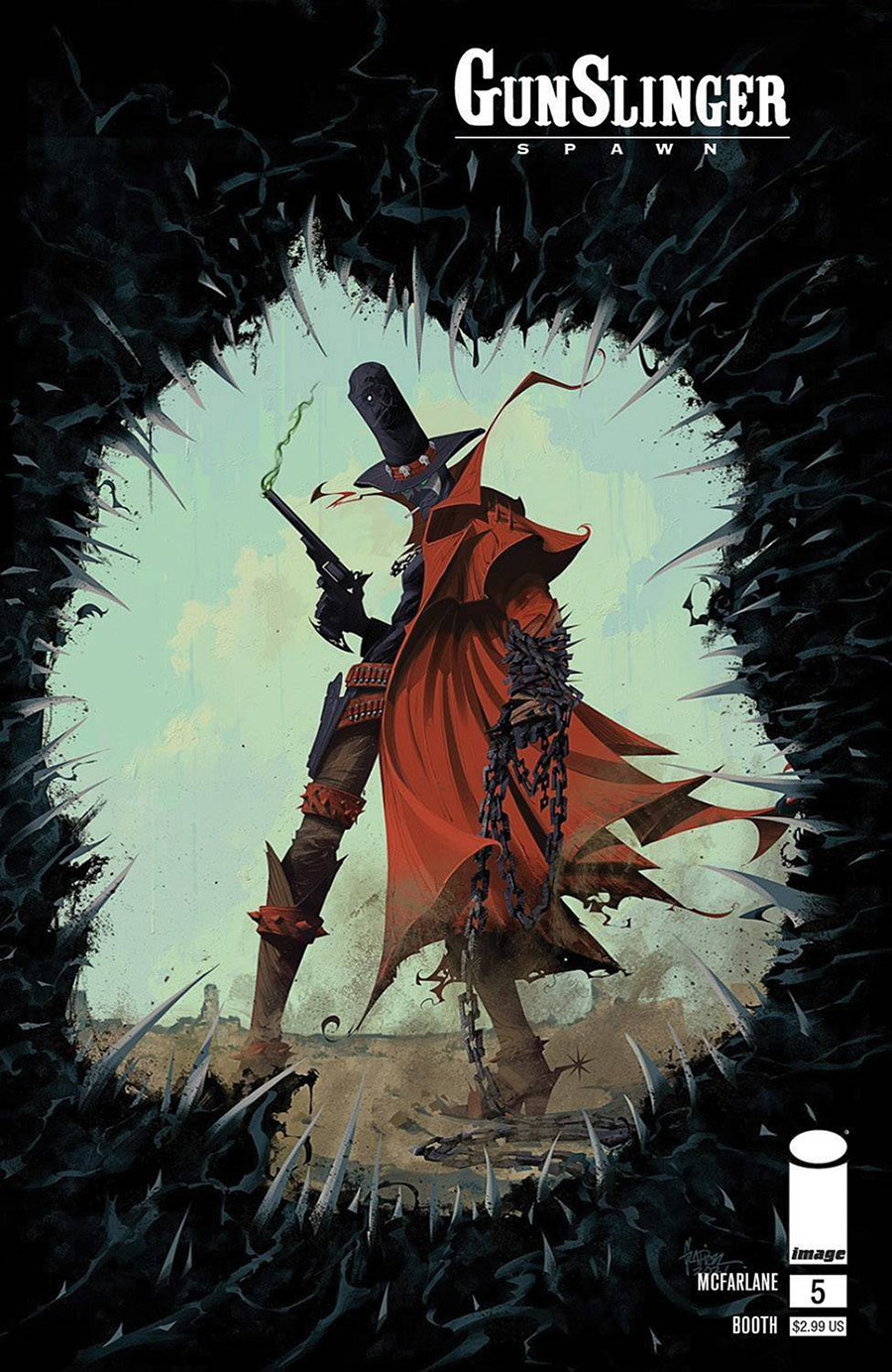 Gunslinger Spawn #5 Cover B Variant Jonathan Glapion Cover