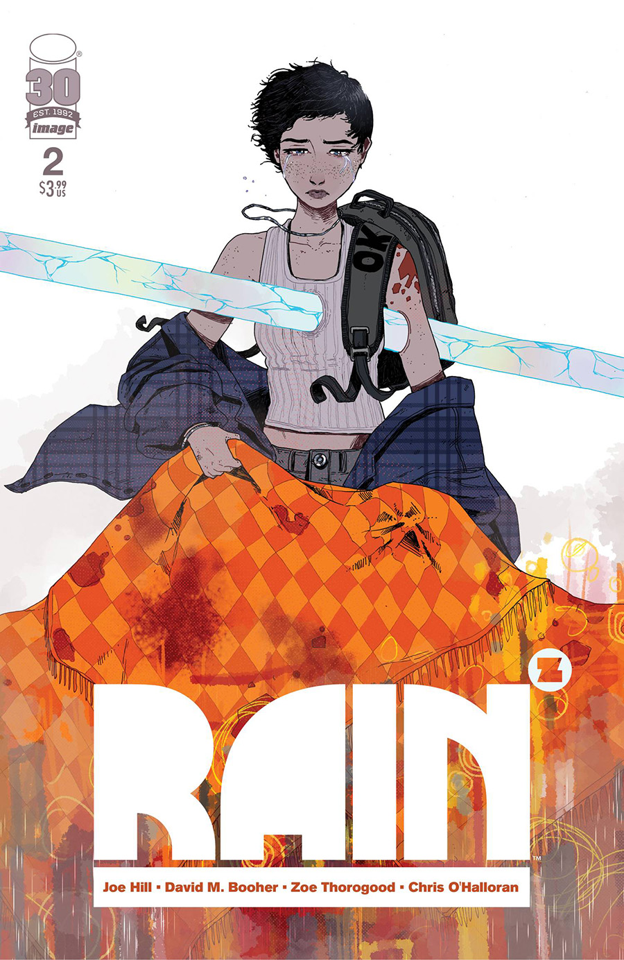 Joe Hills Rain #2 Cover A Regular Zoe Thorogood Cover