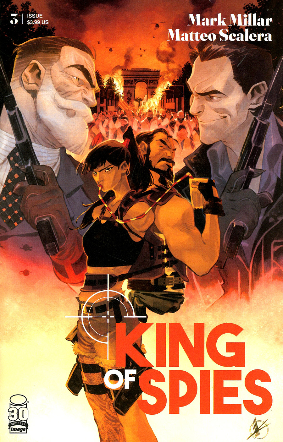 King Of Spies #3 Cover A Regular Matteo Scalera Color Cover