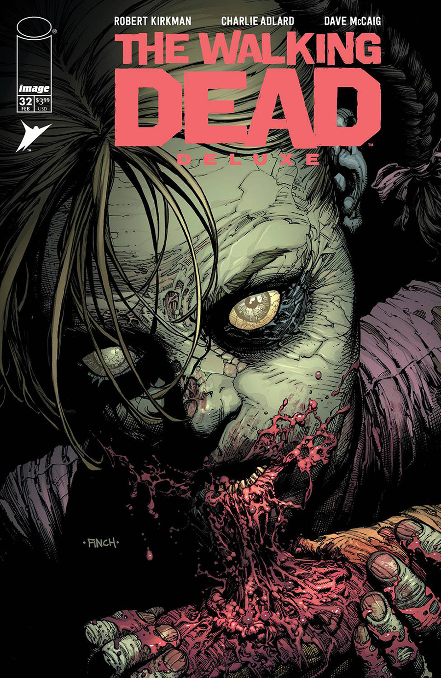 Walking Dead Deluxe #32 Cover A Regular David Finch & Dave McCaig Cover