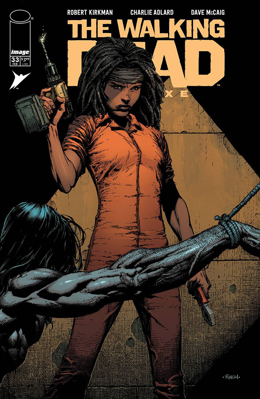 Walking Dead Deluxe #33 Cover A David Finch & Dave McCaig Cover