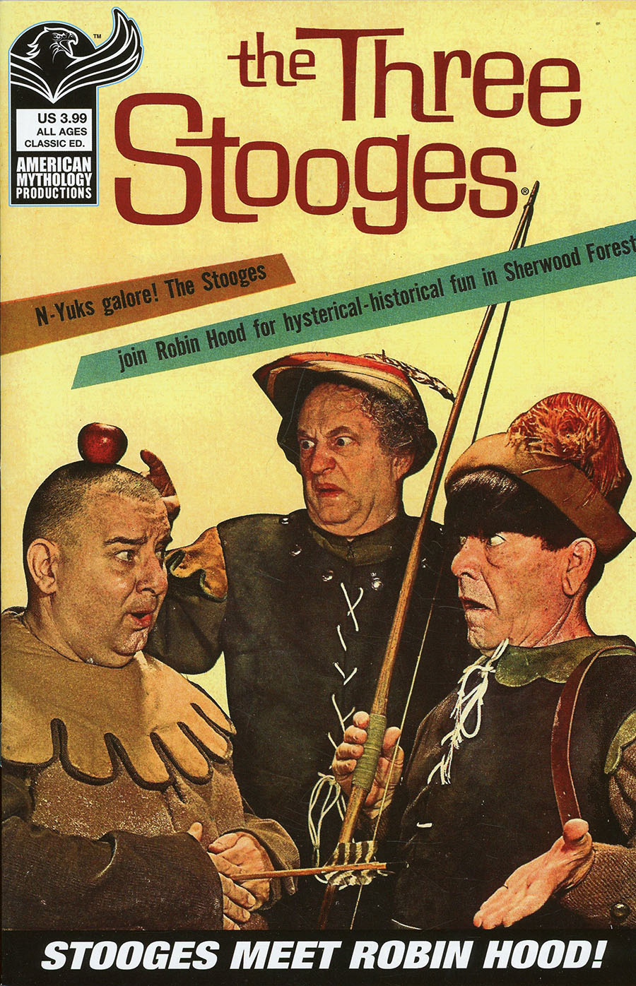 AM Archives Three Stooges Gold Key First #1 Cover A Regular Clasic Photo Cover