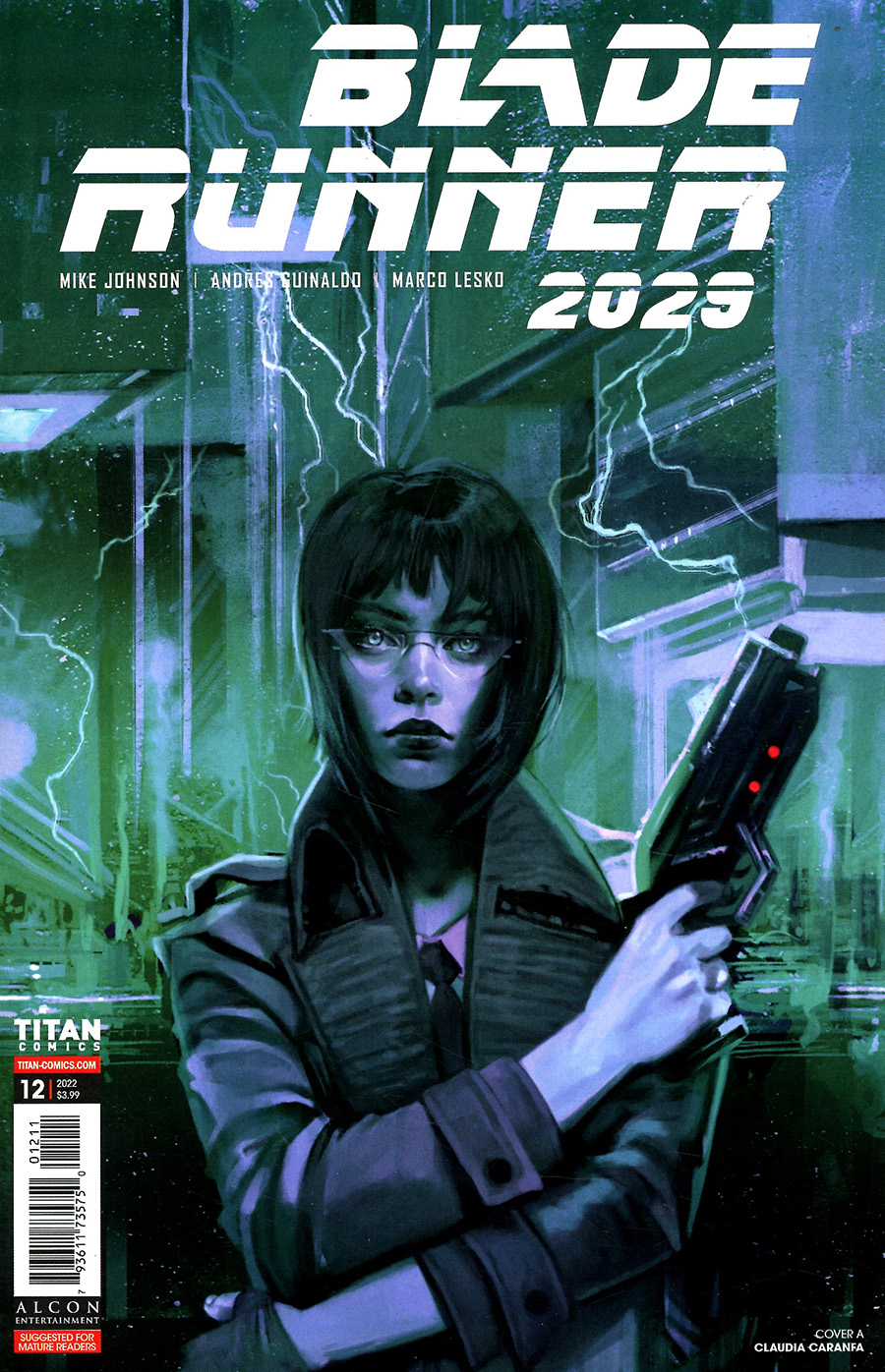 Blade Runner 2029 #12 Cover A Regular Claudia Caranfa Cover