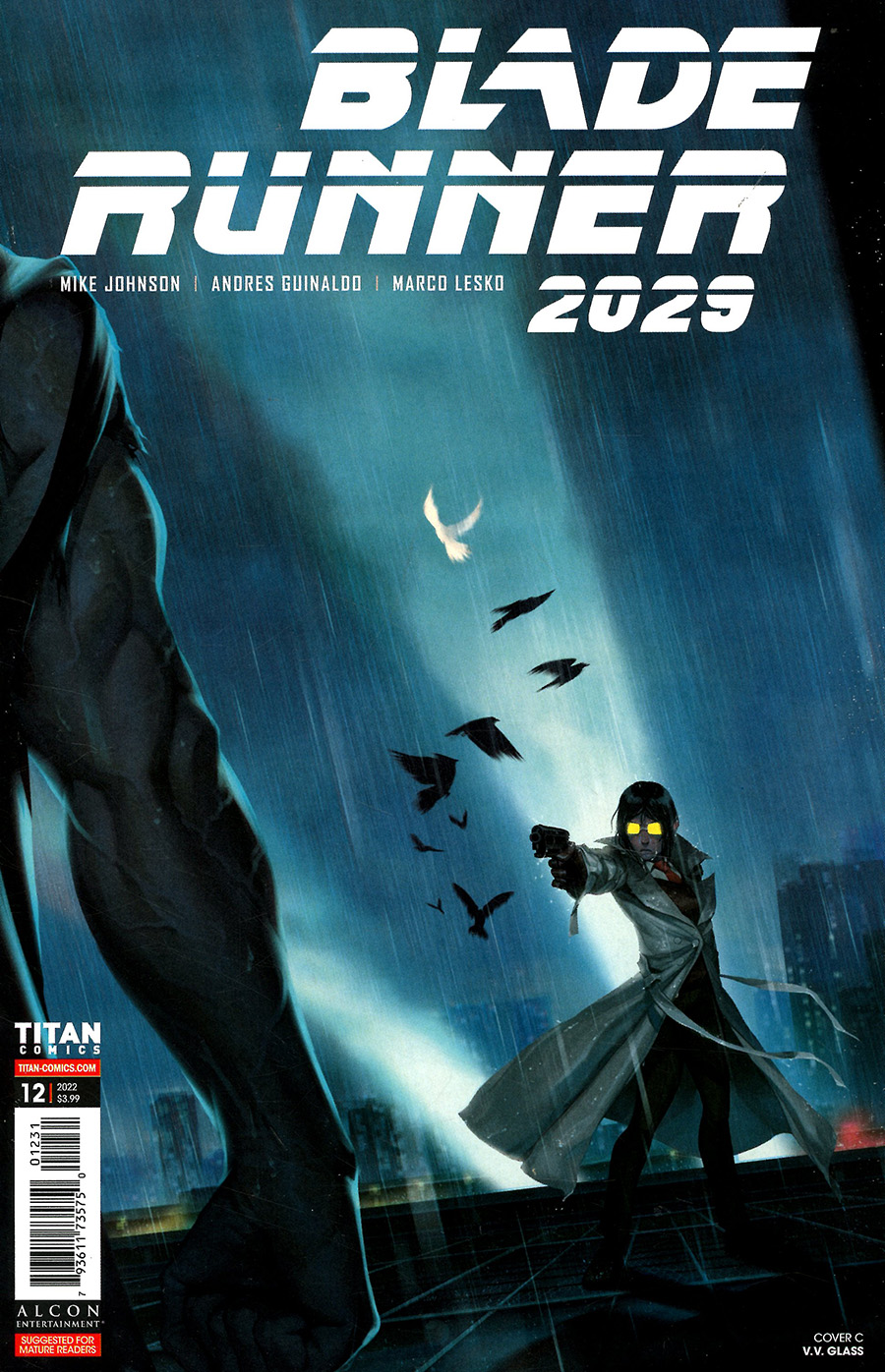 Blade Runner 2029 #12 Cover C Variant VV Glass Cover