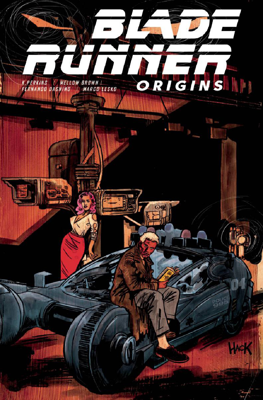 Blade Runner Origins #9 Cover C Variant Robert Hack Cover