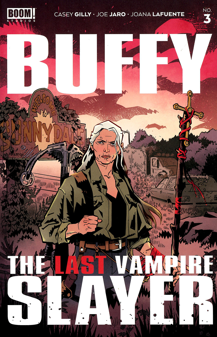 Buffy The Last Vampire Slayer #3 Cover B Variant Claire Roe Cover