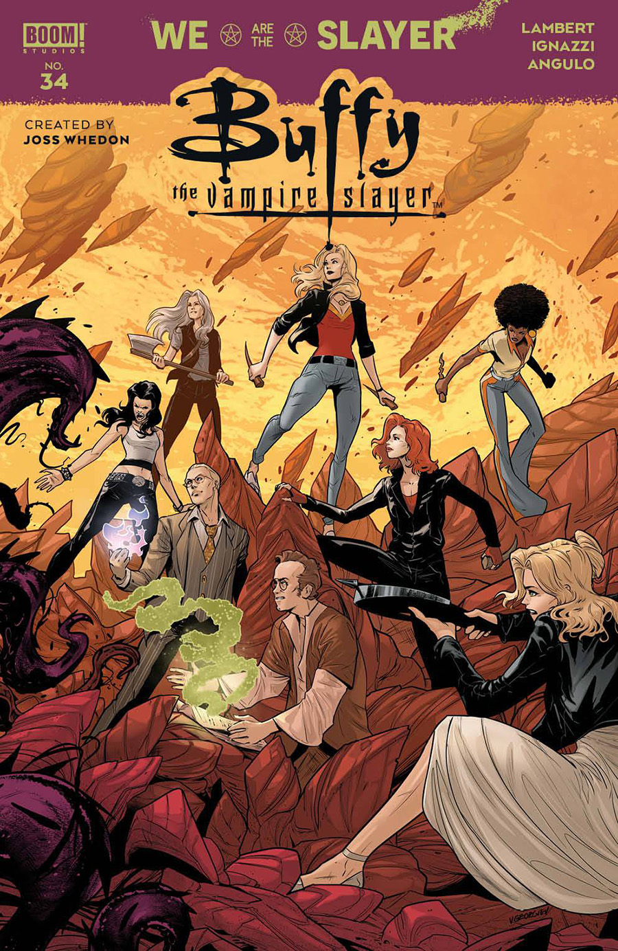 Buffy The Vampire Slayer Vol 2 #34 Cover B Variant Vasco Georgiev Cover