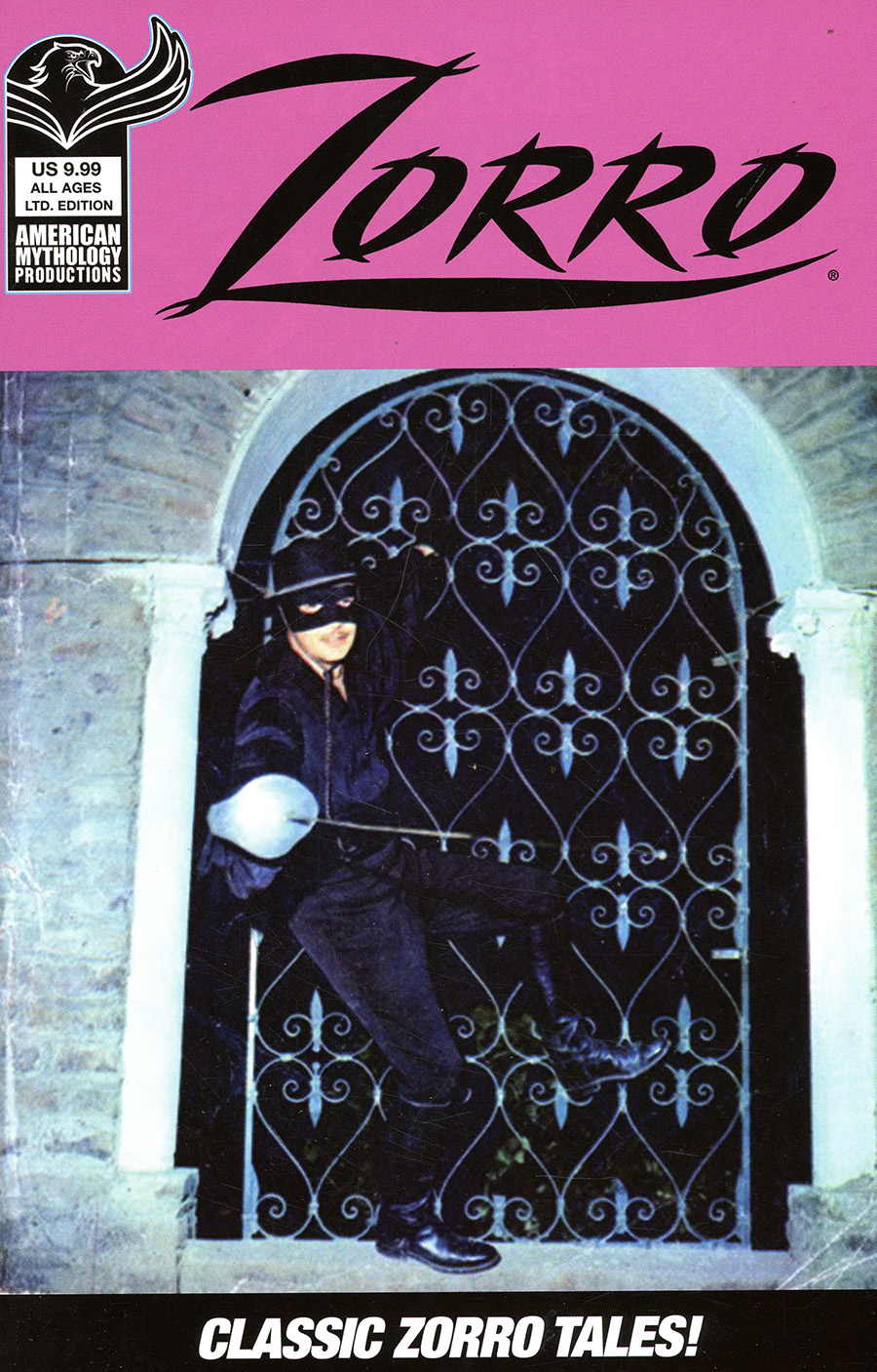 Classic Zorro Dell #8 Cover B Limited Edition Black & White Photo Variant Cover