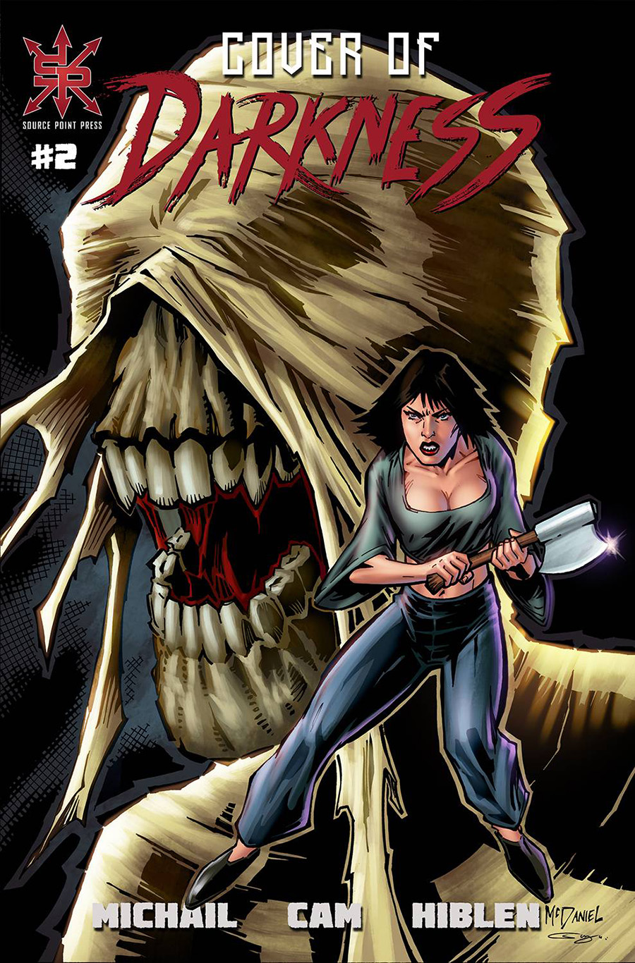 Cover Of Darkness #2 Cover B Variant Scott McDaniel Cover