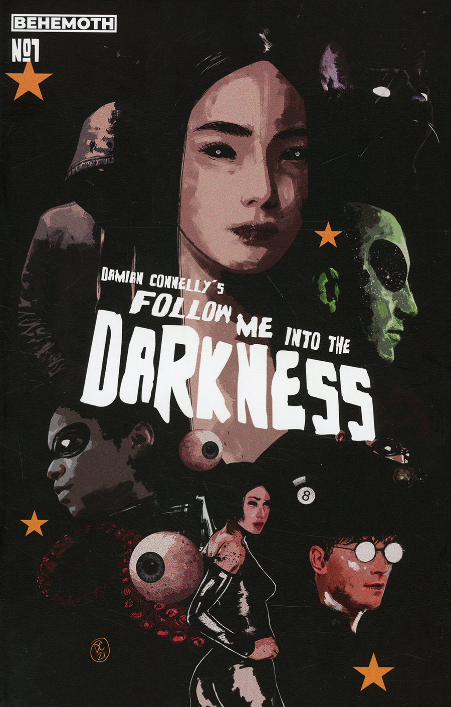 Follow Me Into The Darkness #1 Cover C Variant Damian Connelly Cover