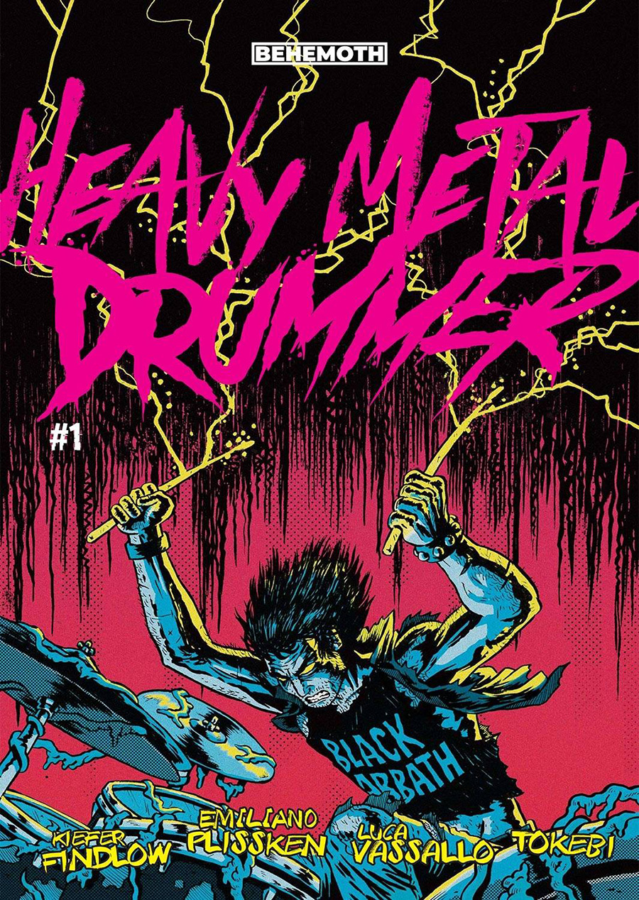 Heavy Metal Drummer #1 Cover A Regular Luca Vassallo Cover