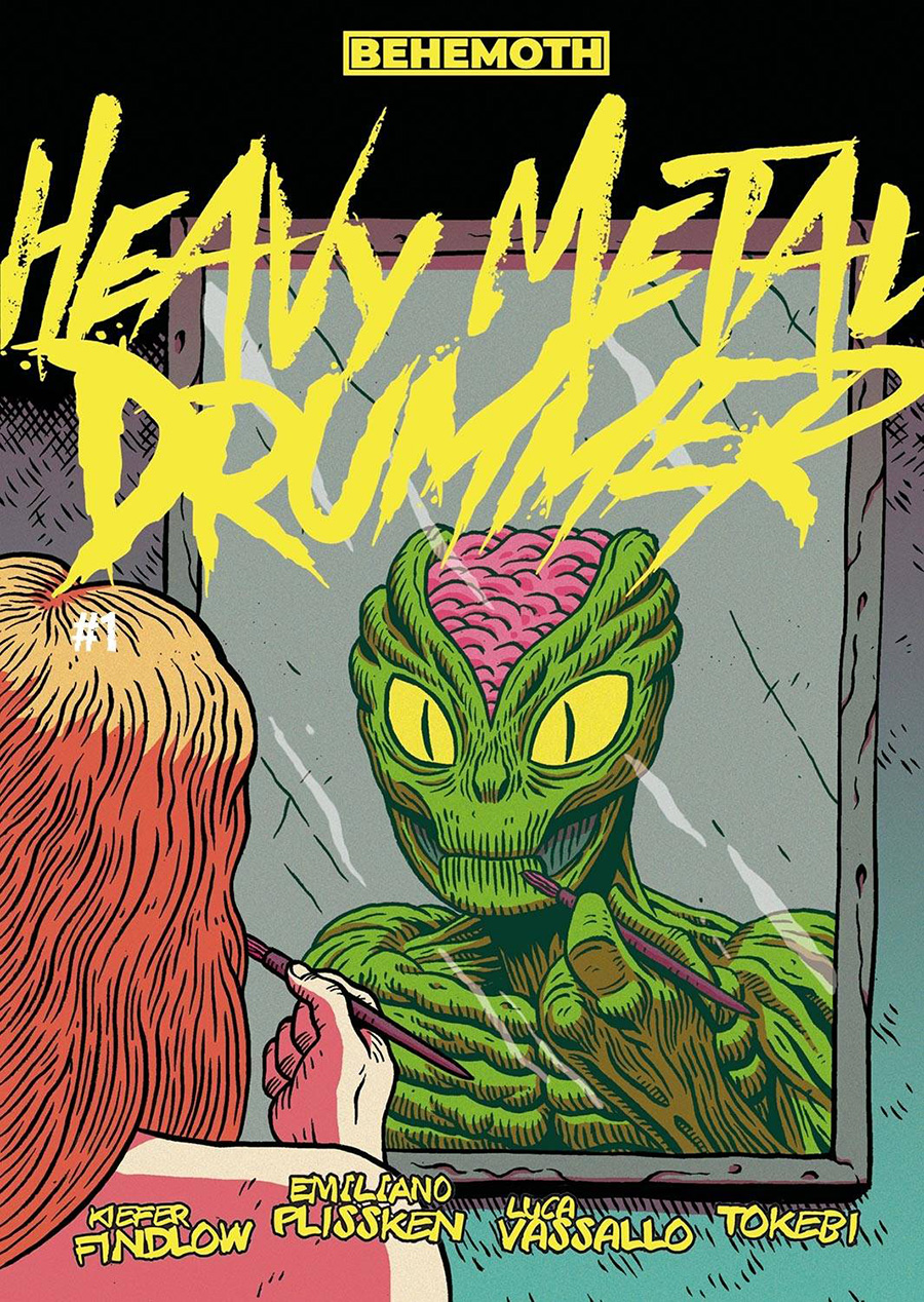 Heavy Metal Drummer #1 Cover C Variant Luca Vassallo Cover