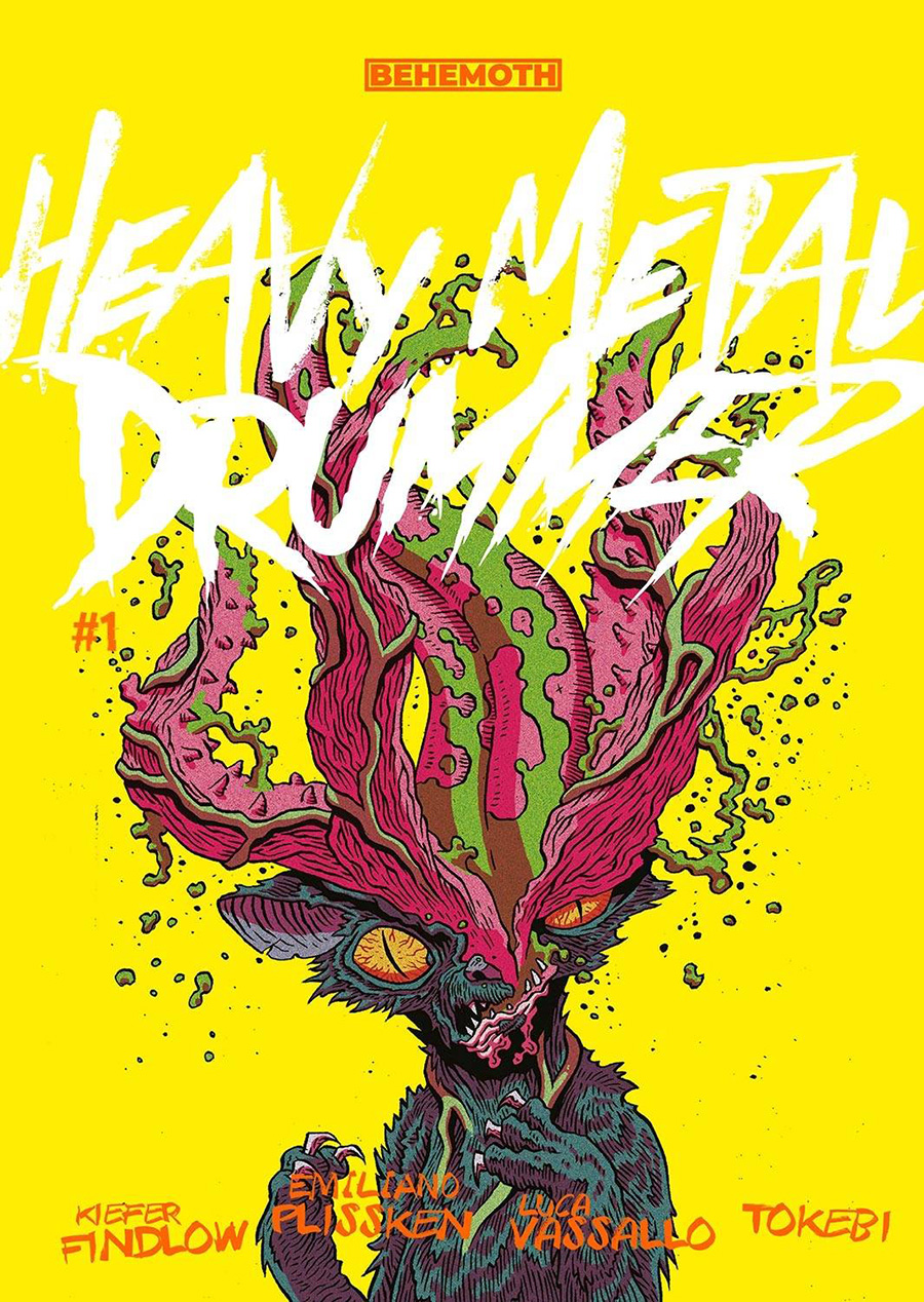 Heavy Metal Drummer #1 Cover D Variant Luca Vassallo Cover