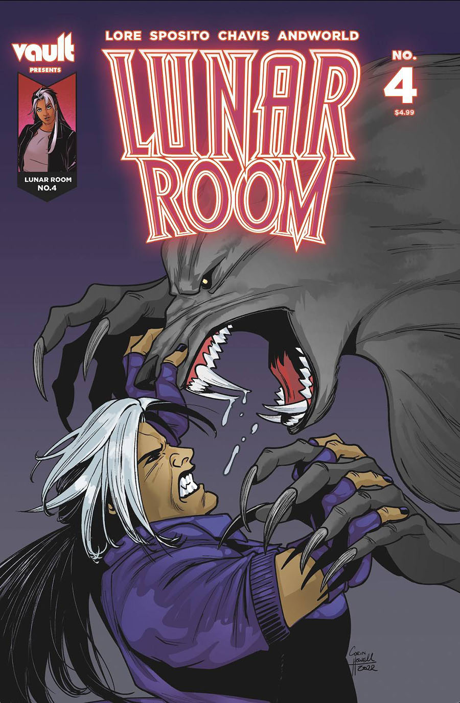 Lunar Room #4 Cover B Variant Corin Howell Cover