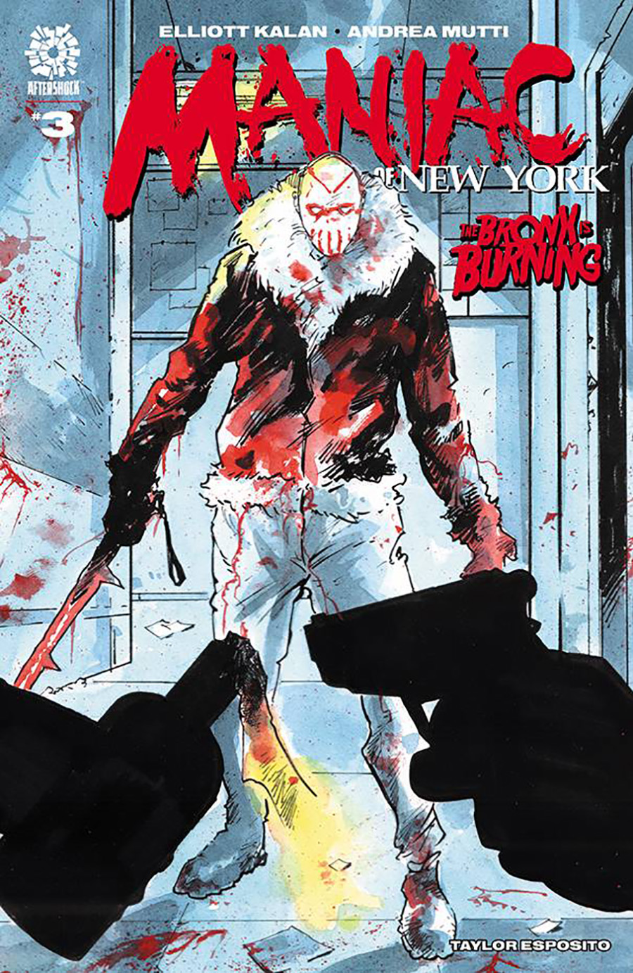 Maniac Of New York Bronx Is Burning #3 Cover A Regular Andrea Mutti Cover