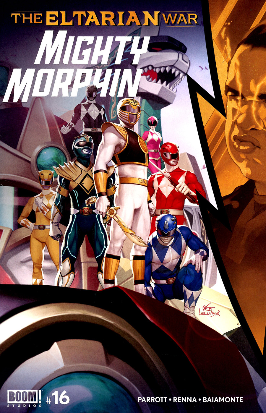 Mighty Morphin #16 Cover A Regular Inhyuk Lee Cover (The Eltarian War Part 7)